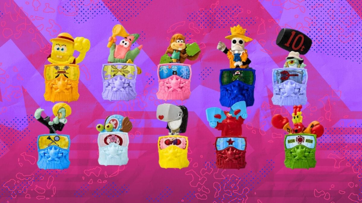 SpongeBob x One Piece Happy Meal: How to get exclusive McDonaldâs menu